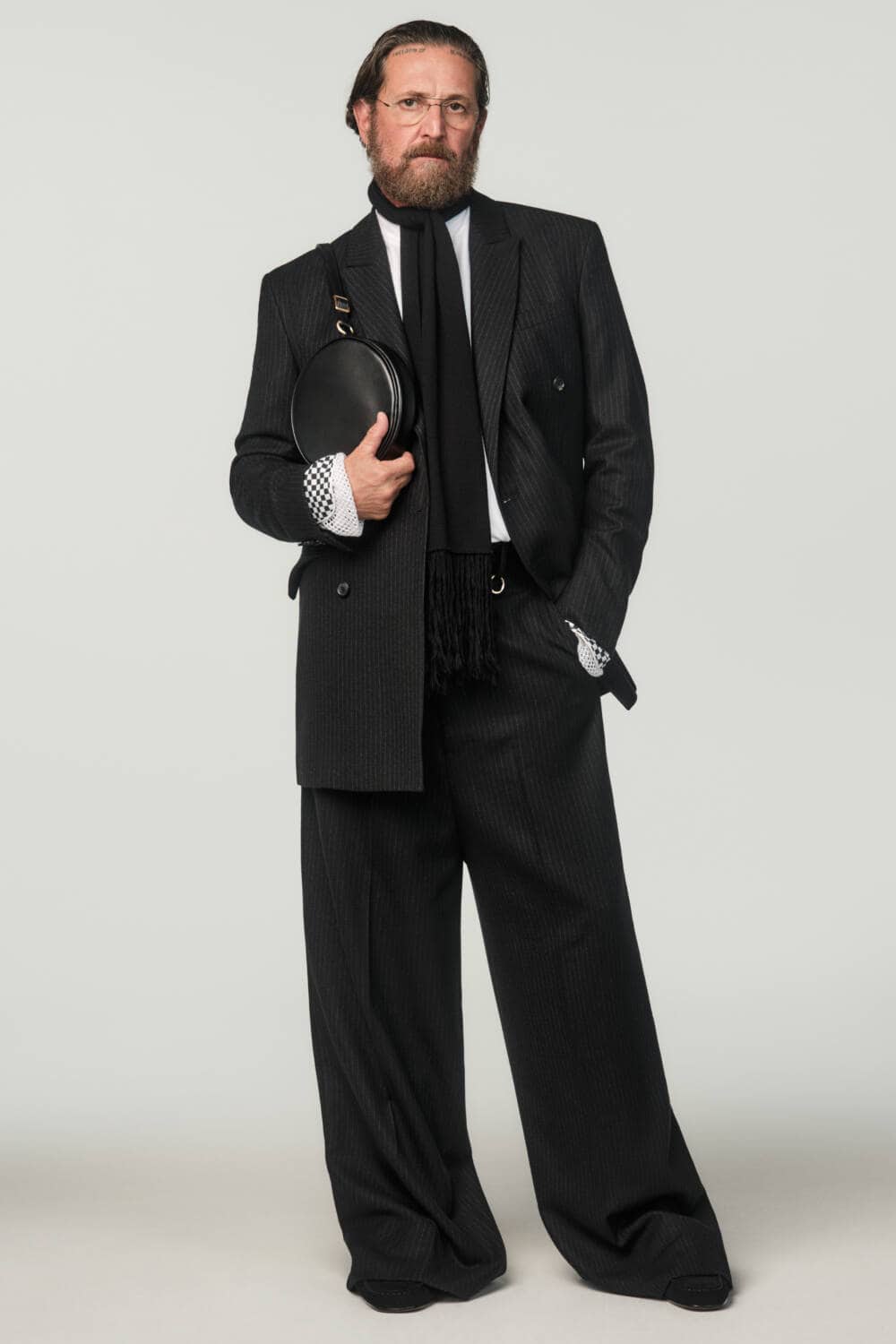 stefano pilati × Zara レザーシューズ　ブーツ　42 Stefano Pilati On His Gender-Bending Capsule Collection For Zara